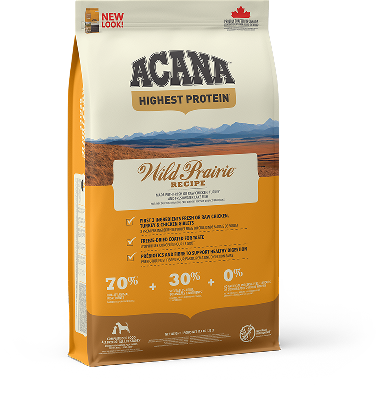 ACANA Highest Protein Wild Prairie 11.4kg